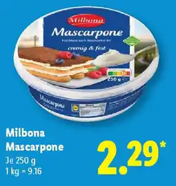 Lidl Milbona Mascarpone Angebot