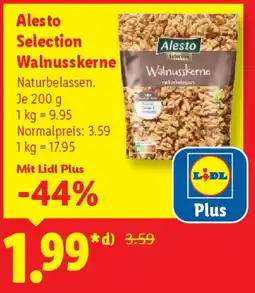 Lidl Alesto Selection Walnusskerne Angebot