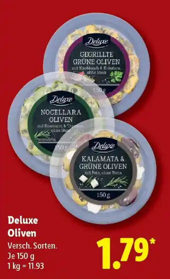 Lidl Deluxe Oliven Angebot