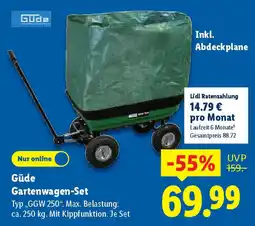 Lidl Güde Gartenwagen-Set Angebot