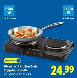 Lidl Silvercrest Kitchen Tools Doppelkochplatte Angebot