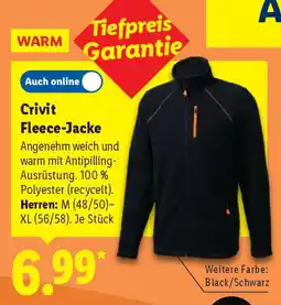 Lidl Crivit Fleece-Jacke Angebot