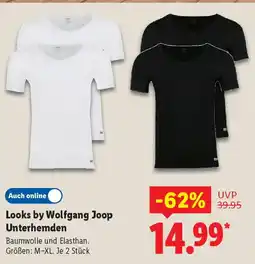 Lidl Looks by Wolfgang Joop Unterhemden Angebot