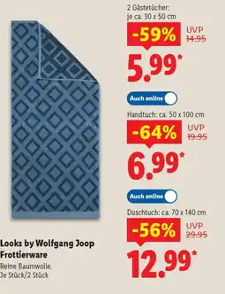 Lidl Looks by Wolfgang Joop Frottierware Angebot