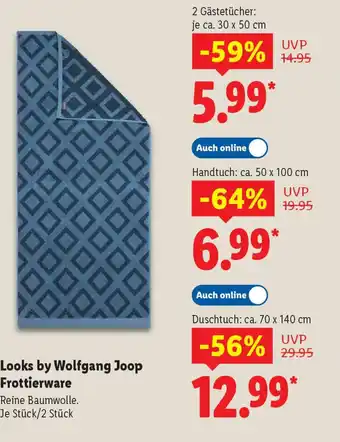 Lidl Looks by Wolfgang Joop Frottierware Angebot