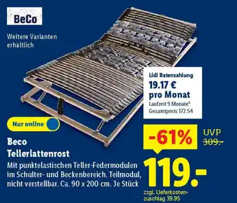 Lidl Beco Tellerlattenrost Angebot