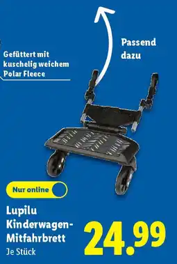 Lidl Lupilu Kinderwagen- Mitfahrbrett Angebot
