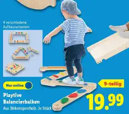 Lidl Playtive Balancierbalken Angebot