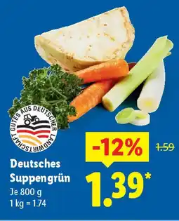 Lidl Deutsches Suppengrün Angebot