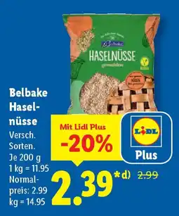 Lidl Belbake Hasel- nüsse Angebot