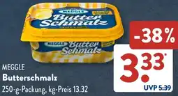 Aldi Süd MEGGLE Butterschmalz Angebot