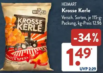 Aldi Süd HEIMART Krosse Kerle Angebot