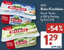 Aldi Süd ARLA Buko-Frischkäse Angebot
