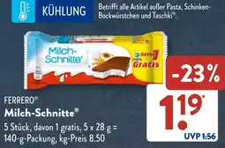 Aldi Süd FERRERO Milch-Schnitte Angebot