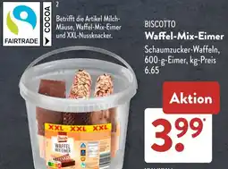 Aldi Süd BISCOTTO Waffel-Mix-Eimer Angebot