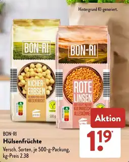 Aldi Süd BON-RI Hülsenfrüchte Angebot
