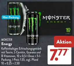 Aldi Süd MONSTER Energy Angebot