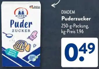 Aldi Süd DIADEM Puderzucker Angebot