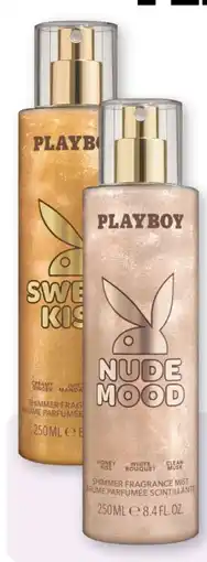 Rossmann Playboy Sweet Kiss Shimmer Body Mist Angebot