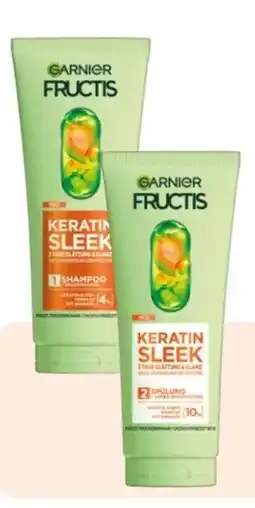 Rossmann Garnier Fructis Keratin Sleek Shampoo Angebot