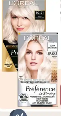 Rossmann L'Oréal Paris Préférence Coloration Angebot