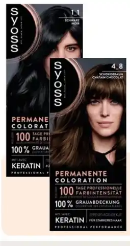 Rossmann Syoss Coloration Angebot