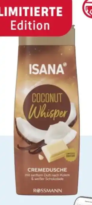 Rossmann Isana Cremedusche Angebot