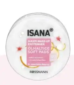 Rossmann Isana Augen Make-up Entferner Ölhaltige Soft Pads Angebot