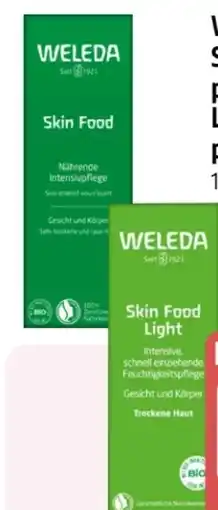 Rossmann Weleda Skin Food Intensivpflege Angebot