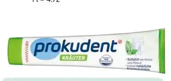 Rossmann Prokudent Kräuter Zahncreme Angebot