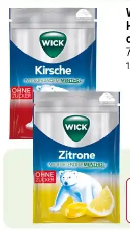Rossmann Wick Hustenbonbons Angebot