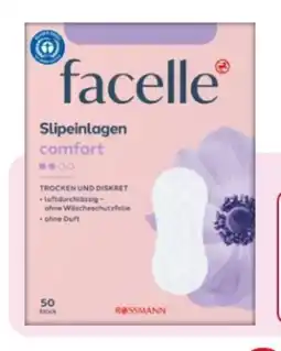 Rossmann Facelle Slipeinlagen Angebot