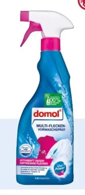 Rossmann Domol Multi-Flecken-Vorwaschspray Angebot