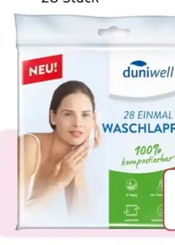 Rossmann Duni Einmal Waschlappen Angebot