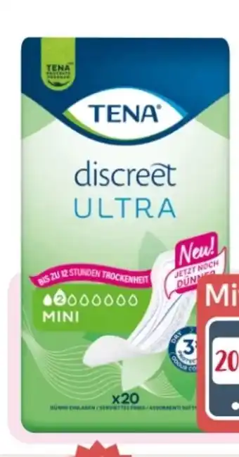 Rossmann Tena Discreet Hygieneeinlagen Angebot