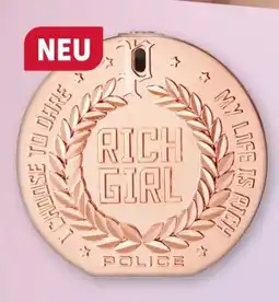 Rossmann Police To Be Rich Girl EdP Angebot