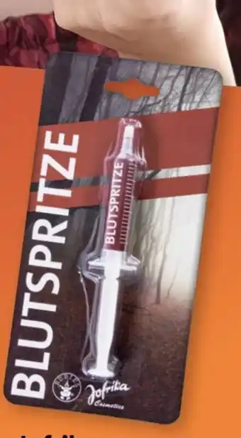 Rossmann Jofrika Cosmetics Blutspritze Angebot