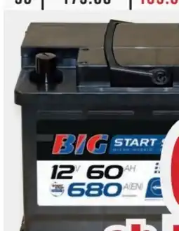 B1 Discount Baumarkt BIG Batterie Industrie Germany Start-Stopp-AGM-Batterien Angebot