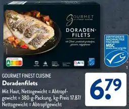 Aldi Süd GOURMET FINEST CUISINE Doradenfilets Angebot