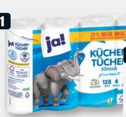 B1 Discount Baumarkt ja! Küchentücher Angebot