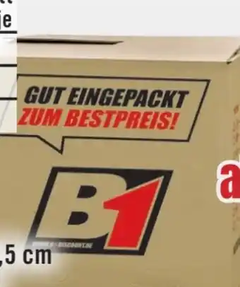 B1 Discount Baumarkt B1 Umzugskarton Angebot