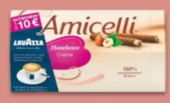 NETTO Amicelli Haselnuss Waffelröllchen Angebot