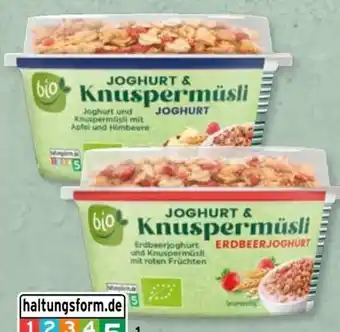 Aldi Süd Bio Smiley Joghurt & Knuspermüsli Angebot