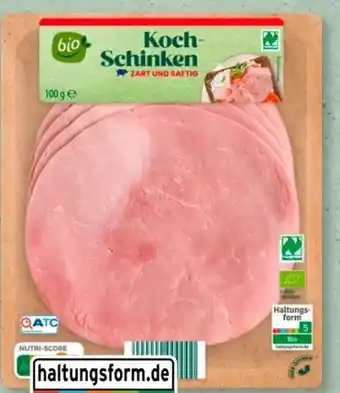 Aldi Süd Bio Smiley Kochschinken Angebot