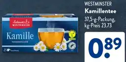 Aldi Süd WESTMINSTER Kamillentee Angebot