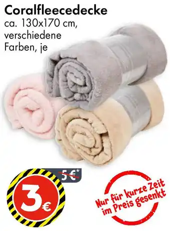 TEDi Coralfleecedecke Angebot