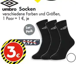 TEDi umbro Socken Angebot