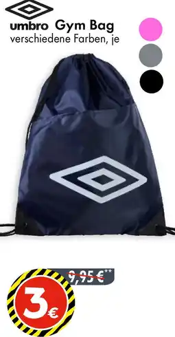 TEDi Umbro Gym Bag Angebot