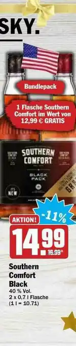 Hit Southern Comfort Black Angebot