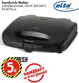 TEDi elta Sandwich Maker Angebot
